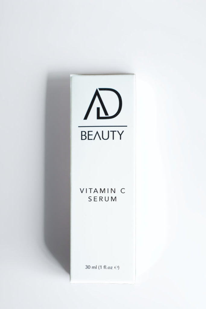 AD BEAUTY Vitamin C Serum Karton – 30 ml, vegan & hormonfrei, für strahlende Haut