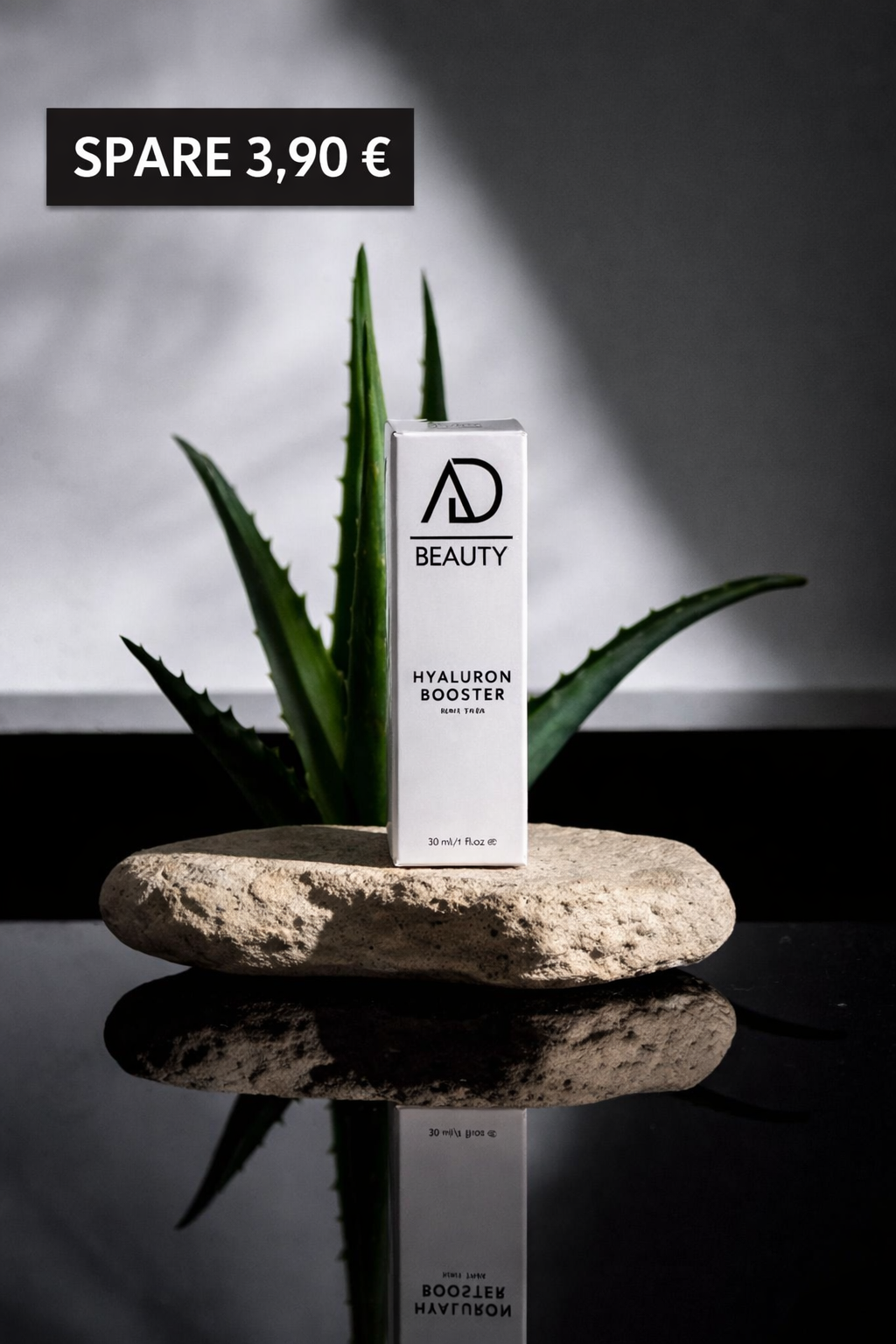 AD BEAUTY HYALURON BOOSTER Serum - hormonfrei & vegan (2er-Set)