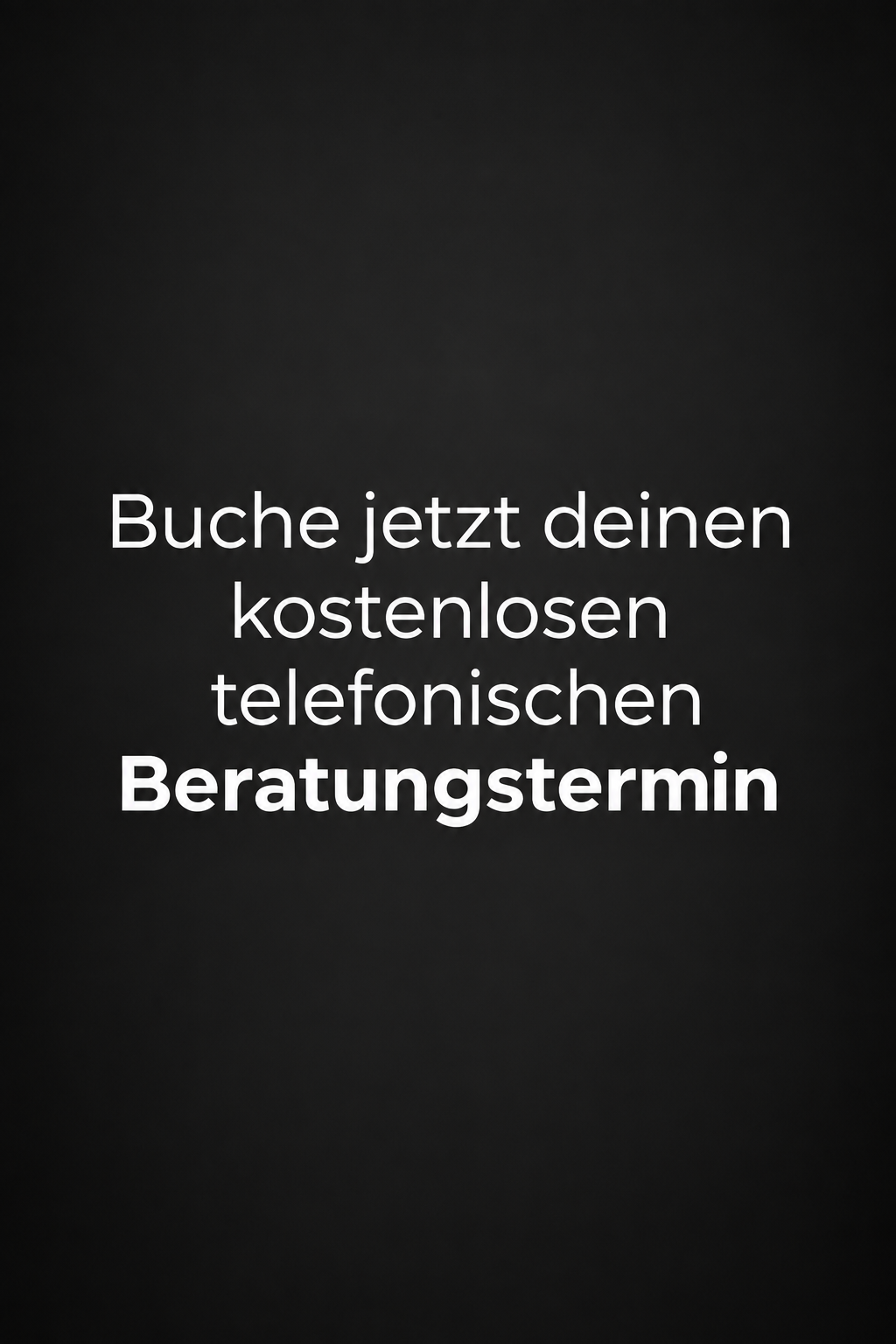 KOSTENLOSE BERATUNG AM TELEFON