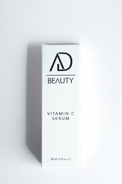 AD BEAUTY Vitamin C Serum Karton – 30 ml, vegan & hormonfrei, für strahlende Haut
